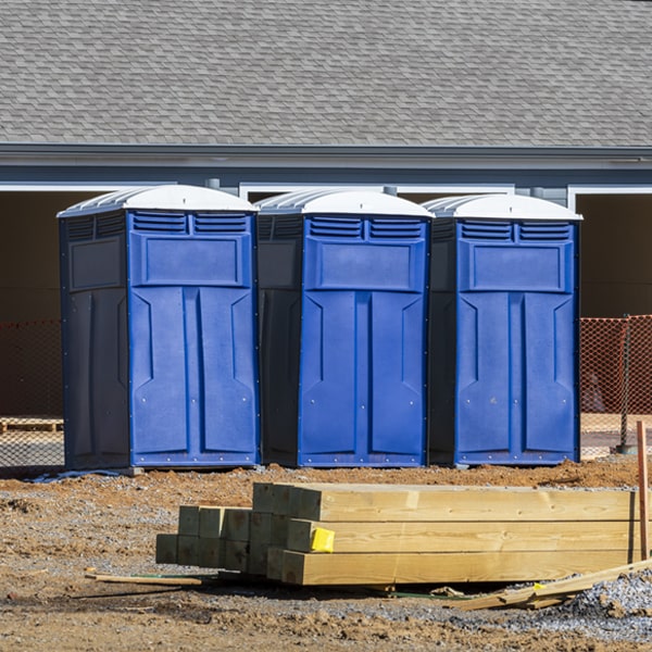 are there different sizes of porta potties available for rent in Greenville